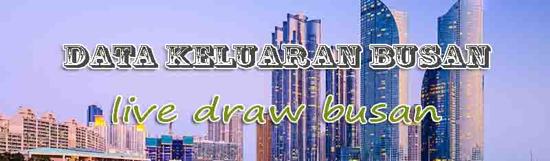 data keluaran busan 2026
